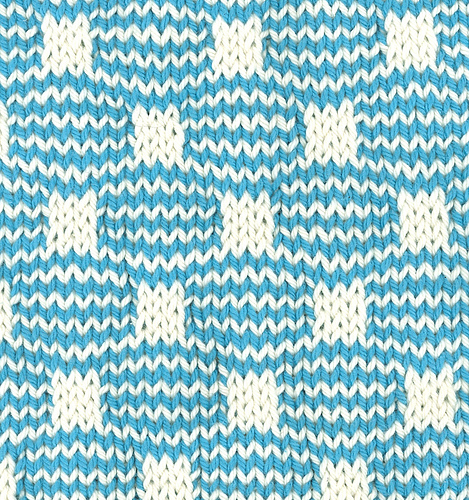 Wave and Box Dishcloth