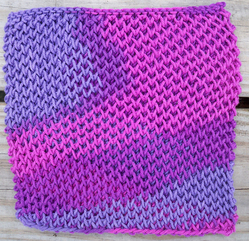 Honeycomb Brioche Dishcloth