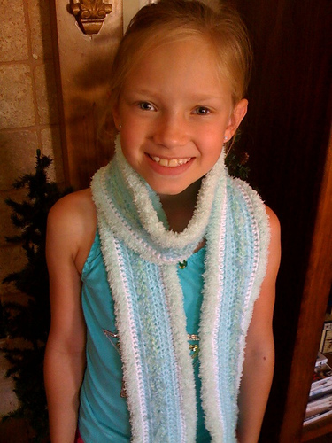 Half Double Scarf