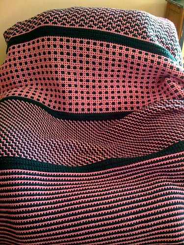 Four Panel Afghan