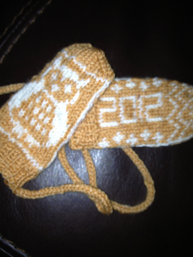 Infant Mittens - 2012 Owls