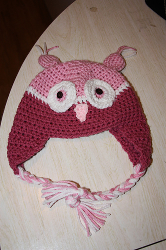 Little Owl Earflap Hat