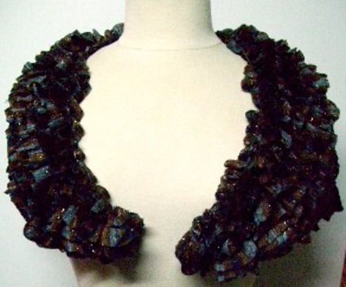 Triangular Ribbon Shawl