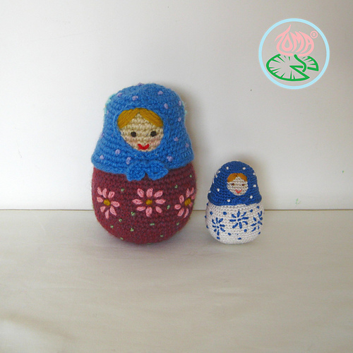 Amigurumi Matryoshka, Russian Doll