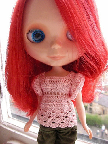 Hyper Balloon Baby Doll Top for Blythe