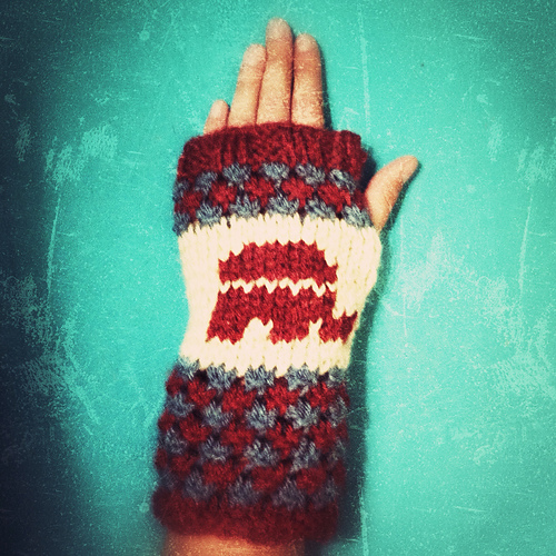 Rock the Vote Fingerless Gloves - Republican