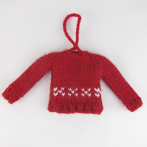 Tiny Knit Sweater Ornaments photo 1