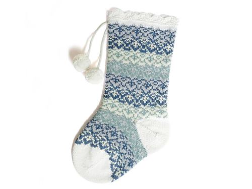 Frost Flowers Stocking