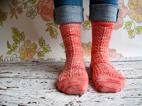 Lilybet sokker - bycoopknitsFlickr