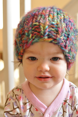 Fast and Fluffy Toddler/Pre-schooler Hat