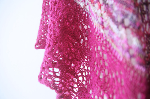 The Ohm Shawl--Fickle Zen Mystery KAL #3
