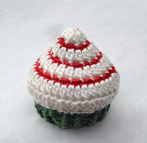 Christmas Cupcake Ornament