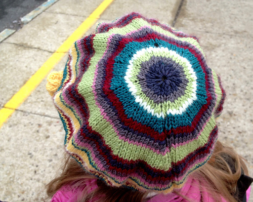 Striped Beret