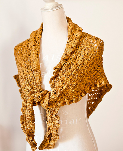 Ruffle Shawl