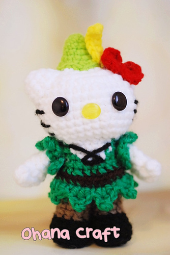 Peter Pan amigurumi