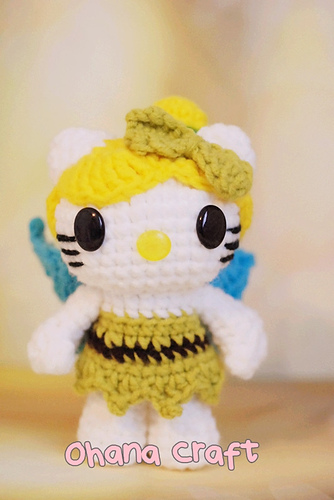 Tinker Bell KT amigurumi