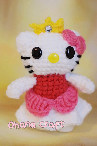 Princess Cat amigurumi