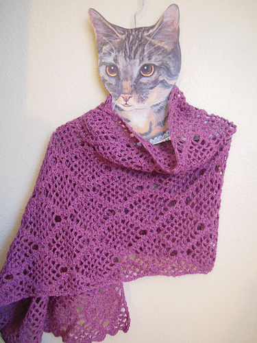 p.12 Diamond Pattern Shawl