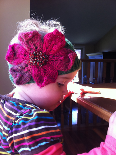 Clematis Flower Headband