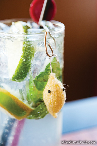Cocktail Teenies - Sour the Tom Collins Lemon