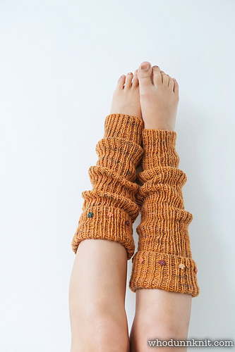 Lights, Camera, Action Leg Warmers