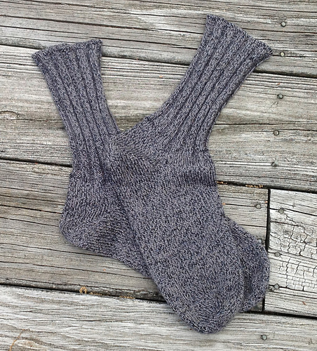 Man's Simple Sock