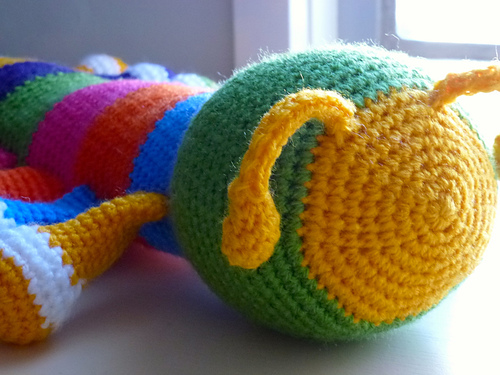 Stripy caterpillar