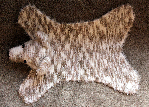 Fuzzy the Small Bearskin Rug photo 5