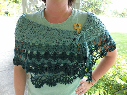 Milk Thistle Shawlette