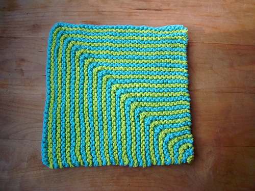 Mitred Square Dishcloth