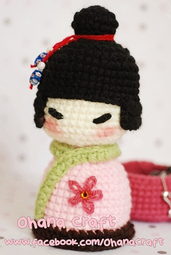 Yuki the Kokeshi doll Jewlry Box