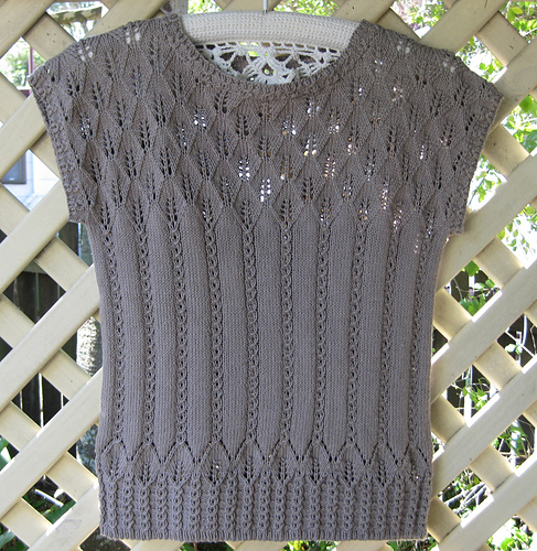 #07 Leaf Lace Top