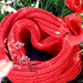 Poppy Time Scarf pattern 