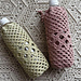 Shell & Granny Airy Bottle Holder pattern 