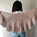 Pineapple Wing Lace Shawl pattern 
