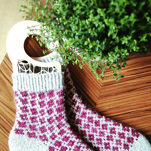 Sø av blomster Sokker - by0kruch