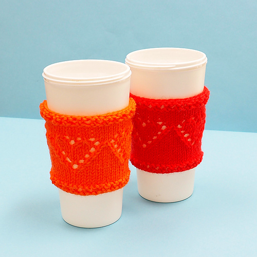 Lacy Hearts Cup Sleeve photo 5
