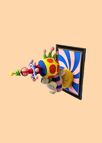 Clown Hand and Ray Gun