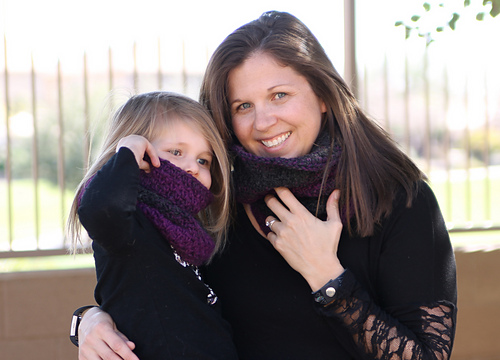 Armonk Mommy & Me Cowl Set photo 2