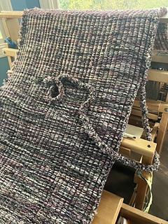 Forgot to wash before I started cutting the first strip! But now it's washed and ready to cut up.