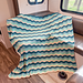 Sea Breeze Ripple Blanket pattern