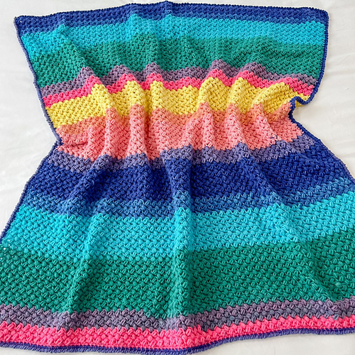 Ravelry Mandala Baby Blanket pattern by Kylee Keller