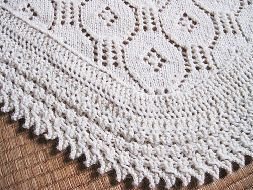White Flower Shawl 다른 모습 3