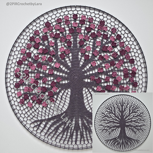 Winter & Blooming Tree of Life Mandala