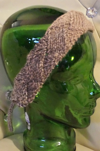 Narrow Entrelac Headband photo 1