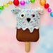 Dog Popsicle Pupsicle Kawaii Cuddler® pattern 