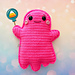 Halloween Ghost Kawaii Cuddler® pattern 