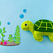 Mini Sea Turtle Kawaii Cuddler® pattern 