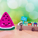 Tiny Watermelon Kawaii Cuddler® pattern 