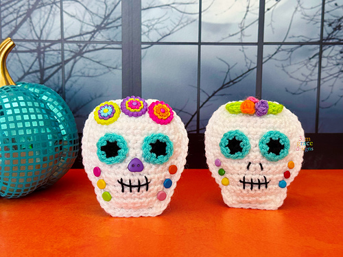 Tiny Sugar Skull Kawaii Cuddler®